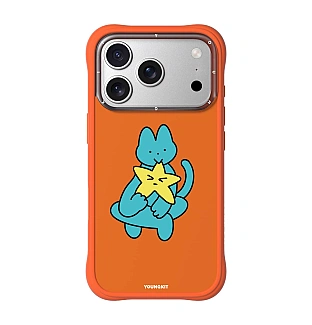 قاب Youngkit یانگ کیت Cat Diary Series نارنجی